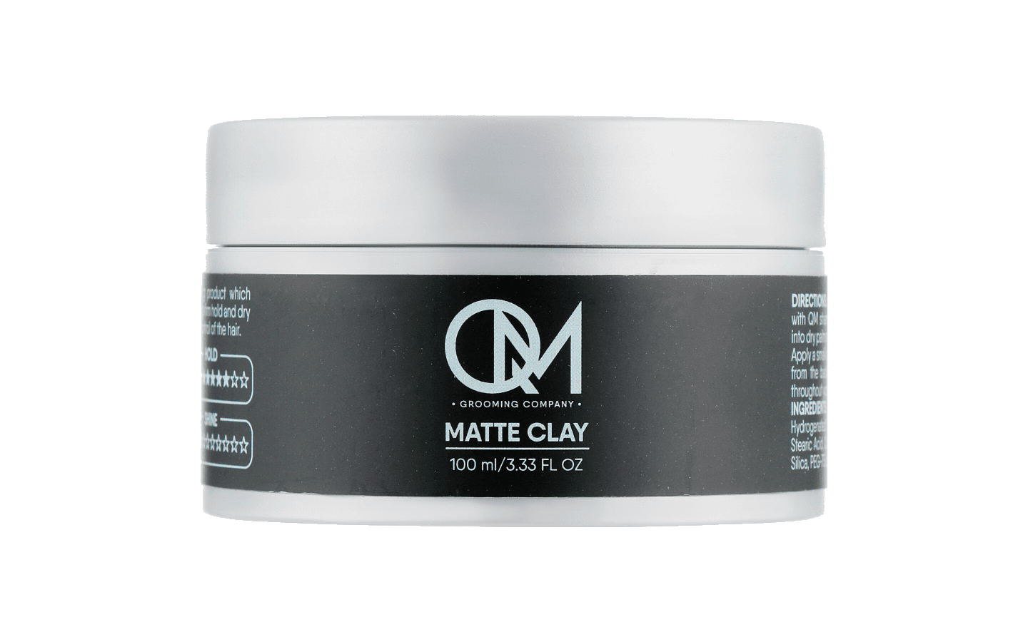 Romanenko Barber&Shop - МАТОВА ГЛИНА ДЛЯ УКЛАДАННЯ ВОЛОССЯ ТМ QM "MATTE CLAY" 100 МЛ